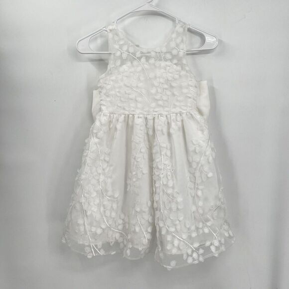 Rare Editions Girl  Sleeveless Flower‎ Girl Fit & Flare Dress Size 5 - Picture 1 of 12
